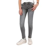 Staccato Jean skinny pour fille Coupe ajustée - Élastique - Taille réglable en largeur - Style 5 poches - Couleurs : gris, bleu, bleu foncé, pointures : 92-176, Mid Grey Denim, 146 cm Mince