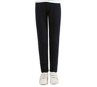 Staccato Legging thermique pour fille - Garde la chaleur - Indéformable - Doublé - Taille : 92/98 104/110 116/122 128/134 140 152 164 176 - Couleur : noir, bleu marine, pierre - Bleu - 14 ans