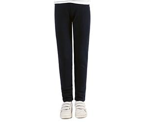 Staccato Legging thermique pour fille - Garde la chaleur - Indéformable - Doublé - Taille : 92/98 104/110 116/122 128/134 140 152 164 176 - Couleur : noir, bleu marine, pierre - Bleu - 14 ans