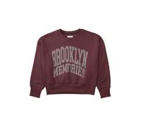 STACCATO Sweat-shirt gris clair / bordeaux, Taille 152