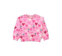 STACCATO Sweat-shirt vert / rose / rose foncé / blanc cassé, Taille 128-134