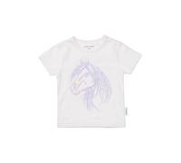 STACCATO T-Shirt bleu clair / violet clair / blanc, Taille 92-98