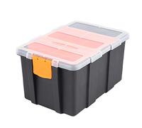 Staccatory F-156D Boîte à outils portable en plastique pour électricien Boîte à outils Boîte de rangement Boîte à outils Boîte de rangement Valise Support