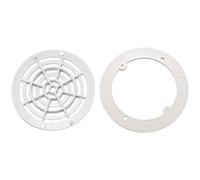 Staccatory Filtre à eau pour piscine - Anti- - Dispositif de vidange rond - Vis ABS - Bouchon de vidange de sol rond - Port de drainage principal