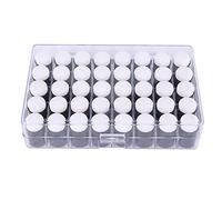 Staccatory Lot de 40 éponges à doigts pour peinture avec tampon encreur - Outils d'art avec boîte de bureau, école, loisirs créatifs