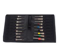 Staccatory Outil de démontage de borne, kit d'extraction de broches de câblage électrique de voiture, ensemble d'outils de démontage (18 pièces)