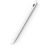 Staccatory pour 2 Stylet de contact pour Pro 11 12.9 9.7 Air 3 Mini 5 Active Pencil No Delay Drawing Pen (Blanc)