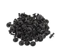 Staccatory R Lot de 100 rivets en plastique Diamètre du trou 8 mm