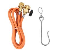 Staccatory Tuyau de torche de soudage CGA600 1,5 m Tuyau et courroie pour kit torche MAPP