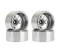 Staccatory Wagon 1.9 Lot de 4 moyeux de roue en métal Beadlock pour 1/10 RC Crawler SCX10 90046 TRX4 D90,1