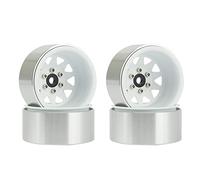 Staccatory Wagon 1.9 Lot de 4 moyeux de roue en métal Beadlock pour 1/10 RC Crawler SCX10 90046 TRX4 D90,5