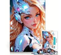 Stacey Starlight Aventurière de l'espace Puzzle de 1000 pièces pour Adolescents Jeu de réflexion Stimulant Découpe précise Décoration Artistique 50x75cm