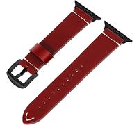 STACHES DE LA MONTRE IWONOW PU MAIN MAINS PU POU pour 38 mm 40 mm 42 mm 44 mm Iwatch Apple Watch Series 4 3 2 1 STRAP DE COURSE DE CLASSE D'ACIER (Couleur du groupe: Brun-Sled Brund S Section: 38