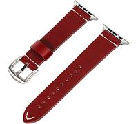 STACHES DE LA MONTRE IWONOW PU MAIN MAINS PU POU pour 38 mm 40 mm 42 mm 44 mm Iwatch Apple Watch Series 4 3 2 1 STRAP DE COURSE DE CLASSE D'ACIER (Couleur du groupe: Brun-Sled Brund S Section: 38