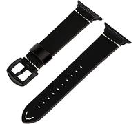 STACHES DE LA MONTRE IWONOW PU MAIN MAINS PU POU pour 38 mm 40 mm 42 mm 44 mm Iwatch Apple Watch Series 4 3 2 1 STRAP DE COURSE DE CLASSE D'ACIER (Couleur du groupe: Brun-Sled Brund S Section: 38
