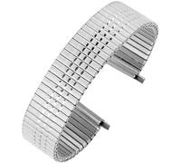 STACHES DE MONTRATION STRAPE ÉLASTIQUE PRIUME BOUCHE DE CONTRÔLE D'ACIER INOXDUBLE 18MM PAS DE MECHE METAL REMPLACEMENT 20 mm Bande de montre-bracelet 22 mm Bracelet