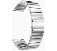 STACHES DE MONTRE 18 mm 20 mm 22 mm Universal Watch Band Bracelet de liaison de remplacement en acier inoxydable pour Samsung Gear S2 Classic S3 Frontier Classic 0000 (couleur: noir, taille: 18 mm