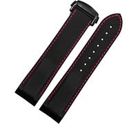 STACHES DE MONTRER 20 mm 22 mm EXINE CURVE SILICONE BANDE Men de bracelet de plongée Bracelet en caoutchouc ajustement pour Omega Seamaster 300 ajustement pour Seiko Huawei Samsung Watch Strap (20 mm