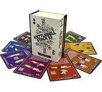 Stack 52 Grand Paquet Cartes d'exercices au Kettlebell. Jeu d'entraînement