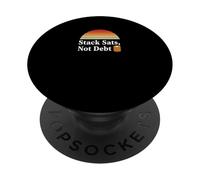 Stack dit qu'il ne faut pas économiser sur ses dettes, investir dans la liberté de la cryptographie PopSockets PopGrip Adhésif