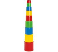Stackable Cubes Toy,Multi-Colour,10 x 10 x 51 cm