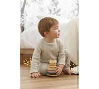 Stackable Culbuto in Koala Wood-Early Learning Toy-Motor Skills and Handling-WWF Partnership-FSC Certified-From 1 year old,J08601