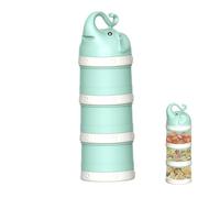 Stackable Formula Container, Cartoon Milk Powder, Portable Formula Storage, Layered Formula Container, Outdoor Travel Container, Milk Powder Container, Formula Storage Box, Stackable Travel Container,