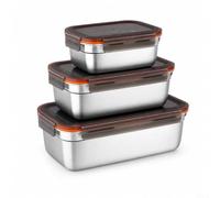 Stackable Meal Prep Boxes 3-Pack for Work