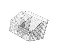 Stackable Pen Cup Desk Organizers Multi Compartments Art Supply Organizers Makeup Brush Storage Box For Bedroom Office Pen Cup With Compartments