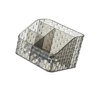 Stackable Pen Cup Desk Organizers Multi Compartments Art Supply Organizers Makeup Brush Storage Box For Bedroom Office Pen Cup With Compartments