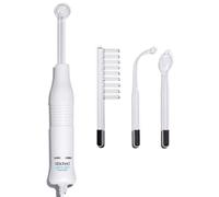 StackedSkincare Baguette haute fréquence - Outil facial pour l'éclat et la lueur - avec fixations en verre néon et argon