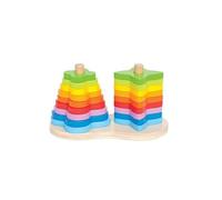 stacker Tower Double Rainbow 21 cm