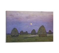 Stacks Ivan Shishkin Poster d'œuvres d'art cool Impression sur toile à suspendre 60 x 90 cm