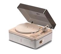 STACKSTONE DS07 Platine Vinyle Bluetooth 5.2 avec Haut-Parleurs accordés par JAMO, Suspension Anti-Vibration Double, Cellule AT3600L, Son Hi-FI, 33/45 Tours, Design Scandinave