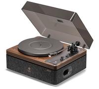 STACKSTONE x JAMO DS07 Platine Vinyle Bluetooth 5.2 avec Haut-Parleurs Intégrés Cellule AT3600L Son Hi-FI 33/45 Tours Noir