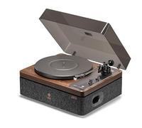 STACKSTONE x JAMO DS07 Platine Vinyle Bluetooth 5.2 avec Haut-Parleurs Intégrés, Suspension Anti-Vibration Double, Cellule AT3600L, Son Hi-FI, 33/45 Tours, Design Scandinave, Noir