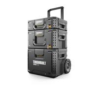 TOUGHBUILT Kit roulant 3 boites à outils Stack Tech - TB-B1S3-B-70R