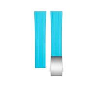 STACTES DE VORD DE VORD FLUORORUBBER 20 mm pour Coros Pace 2 Sport FluorUbber Smart Watch Band pour Coros Apex 42 mm Bracelet de bracelet Correa