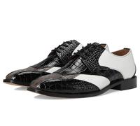 Stacy Adams Lacets d'orteils de vélo Tristano, Noir/gris/blanc., 49.5 EU