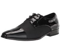 Stacy Adams Men's Pharaoh Cap Toe Oxford, Black, 9.5