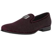 Stacy Adams Men's Swagger Studded Ornament Slip-on Driving Style Loafer