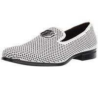 Stacy Adams Men's Swagger Studded Ornament Slip-on Driving Style Loafer