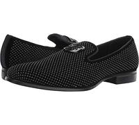 Stacy Adams Mocassins Swagger cloutés pour Homme, Noir, 43 1/3 EU