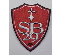 Stade Brestois 29 Lot de 2 écussons thermocollants avec logo de l'équipe de football
