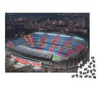 Stade Camp NOU Puzzles pour Adultes 1000 Teile Football Éducatif Challenge Toy Artisanat Cadeau Famille Home Decor pour Adultes Et Enfants À Partir De 14 Ans 1000pcs (75x50cm)
