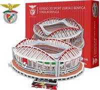 Stade de football BENFICA - SL Benfica FC - Puzzle 3D 141 pièces - Modèle du club