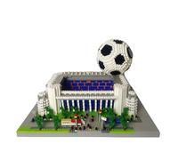 Stade de football de Madrid avec micro blocs de ballons de football - Faites l'expérience de la joie du footballive - Bonne idée cadeau déco