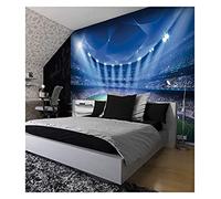 Stade de football terrain de sport papier peint photo papier peint enfants chambre décoration Papier Peint 3D Salle de séjour Chambre à coucher Salle de séjour Mural murale enfant-400cm×280cm