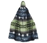 Stade Football Satdium Field Light Night Printed Cape à capuche Cape de sorcière vampires Faucheuse Diable pour garçon fille Cosplay Costume