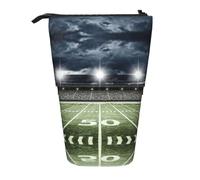 Stade Football Satdium Field Light Night Standing Trousse télescopique en tissu Oxford Portable pour garçons filles adolescents étudiants bureau, Noir , Taille unique